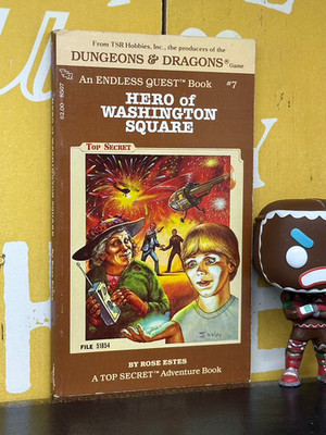 Endless Quest: Series One - Hero of Washington Square - 1983