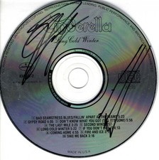 Cinderella Signed X2 Long Cold Winter Autographed CD