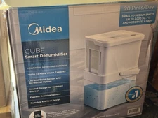 Midea Cube 20 Pint PT Smart Quiet EnergyStar Dehumidifier
