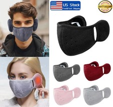 Winter Warm Mask w/ Ear Cover Warm Balaclava Cold Weather Mask Unisex Gift USA