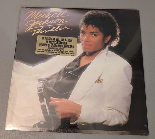 Michael Jackson - Thriller (1982 Vinyl) SEALED w/ Hype Sticker - QE 38112 Epic