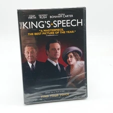 The Kings Speech DVD 2010 Drama Widescreen Colin Firth NEW