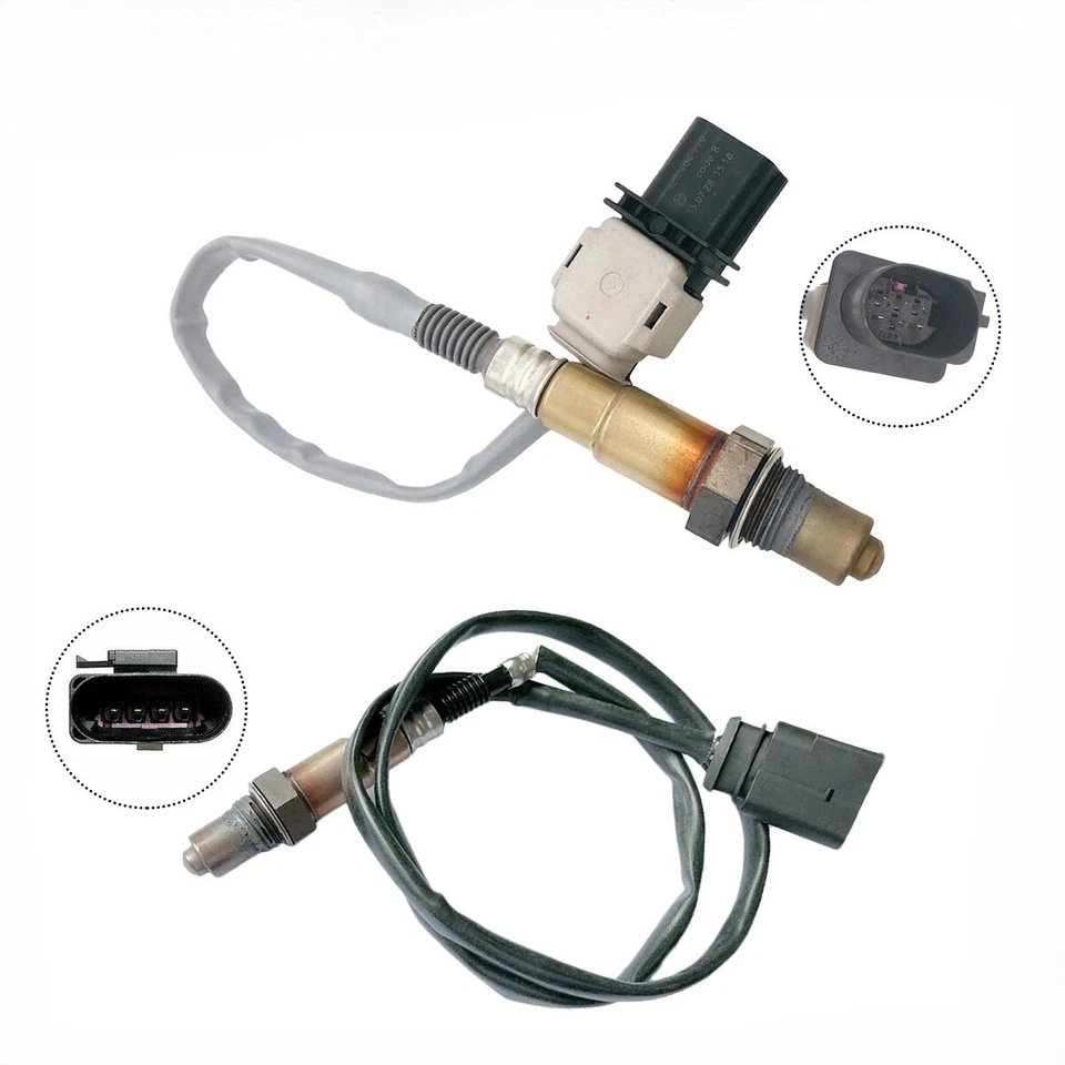 2 peças sensor de oxigênio upstream + downstream para Audi A4 A5 A6 Allroad Q5 2.0L Turbo - Imagem 3 de 4