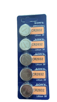 CR2032 SONY 3V LITHIUM FREE SHIP Battery Suitable for ECR2032 DL2032
