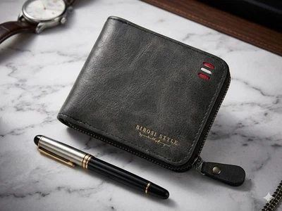 portefeuille homme, Portefeuille Business Élégant - Photo 1/3
