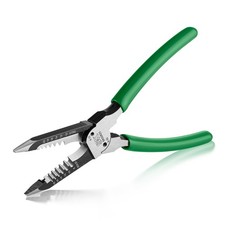 SK 8-Inch Multi-Use Wire Stripper, 4 in 1 Stripping Tool, Premium Green 