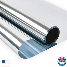 Niviy One Way Window Film Daytime Privacy Reflective Mirror Tint UV Heat Control