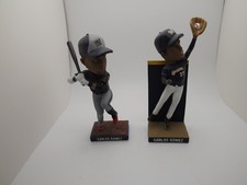 Milwaukee Brewers Carlos Gomez Bobblehead Bundle (Set of 2 bobbleheads)
