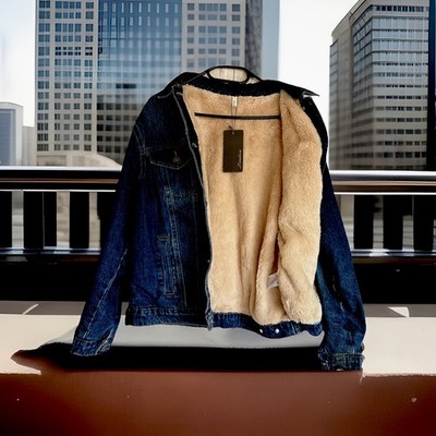 Warme Jeansjacke