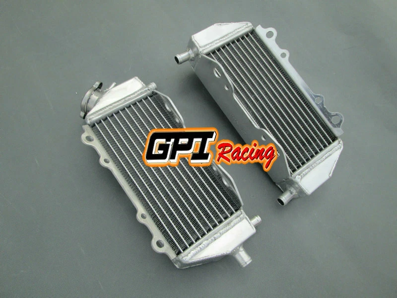 aluminum alloy radiator For Kawasaki KX125 KX250 1994-2002 94 95 96 97 98 99 0 - Image 4 of 4
