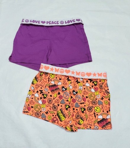 Girls Elastic Waist Pull-On Shorts-Set of 2: XS-S-M-L-XL - Picture 23 of 35