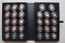 2012 London Olympics Silver 50p Sport Collection Full Set COA + BOX