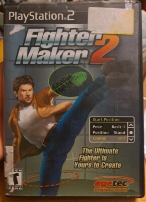 Fighter Maker 2 (Sony PlayStation 2, 2002) CIB Complete 
