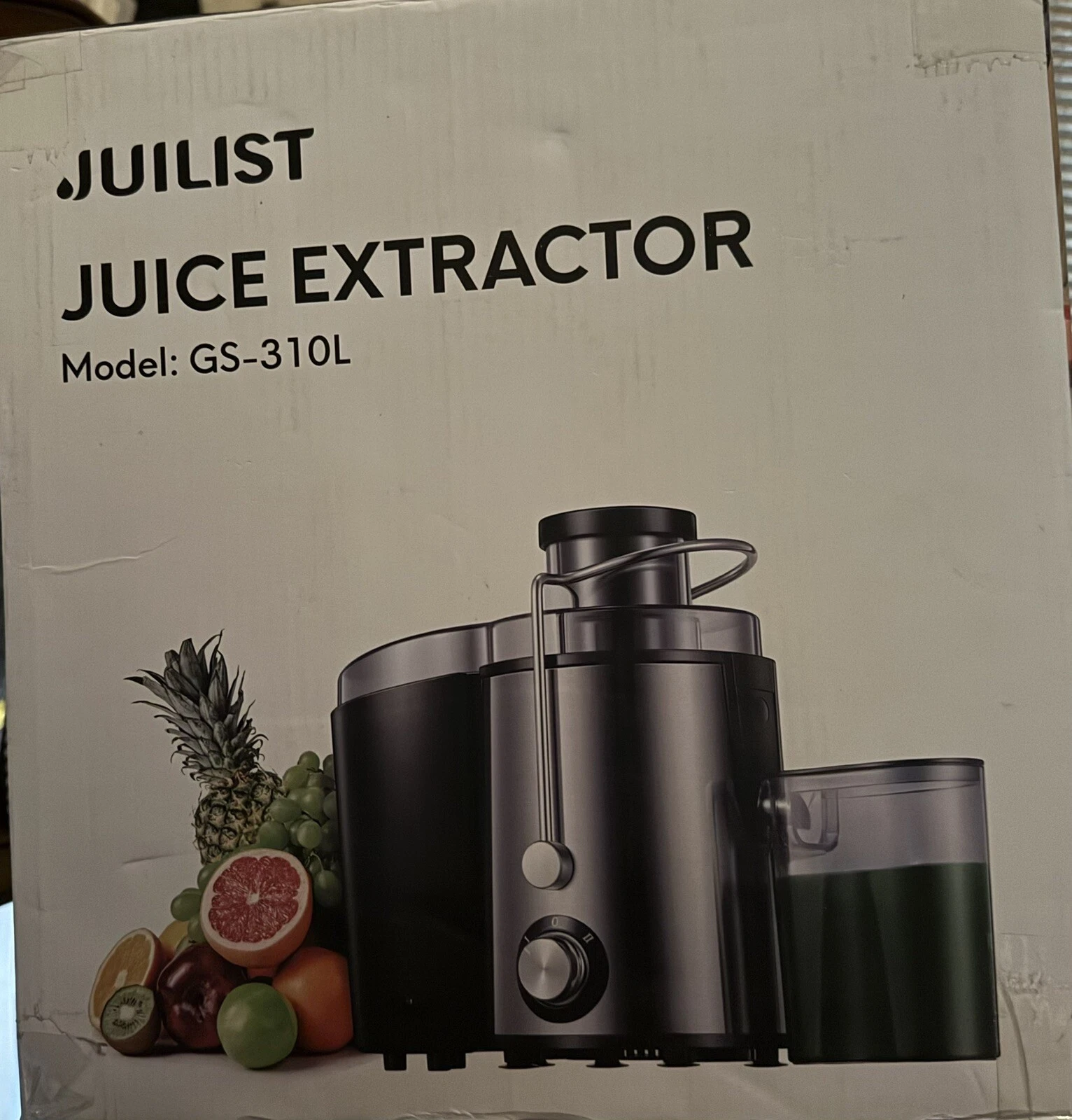 Juicer Machines Juilist 3" Wide Mouth Juicer Extractor for Vegetable and Frui...