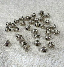 10-24  x  1/4"   BUTTON HEAD CAP SCREW  stainless steel - 65 pcs
