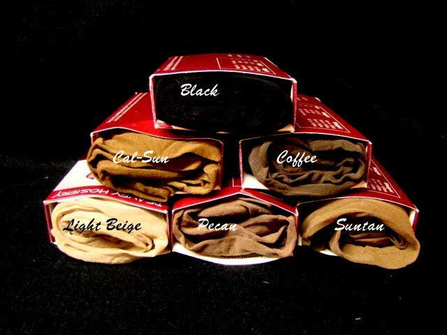 C Peavey Lt Beige Pantyhose Hosiery Hooters Uniform Winghouse  Halloween Costume - Image 3 of 3