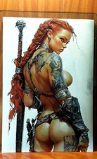 Sonja 13X19 Large 85lb Cardstock Gloss Art Print By Bogi!