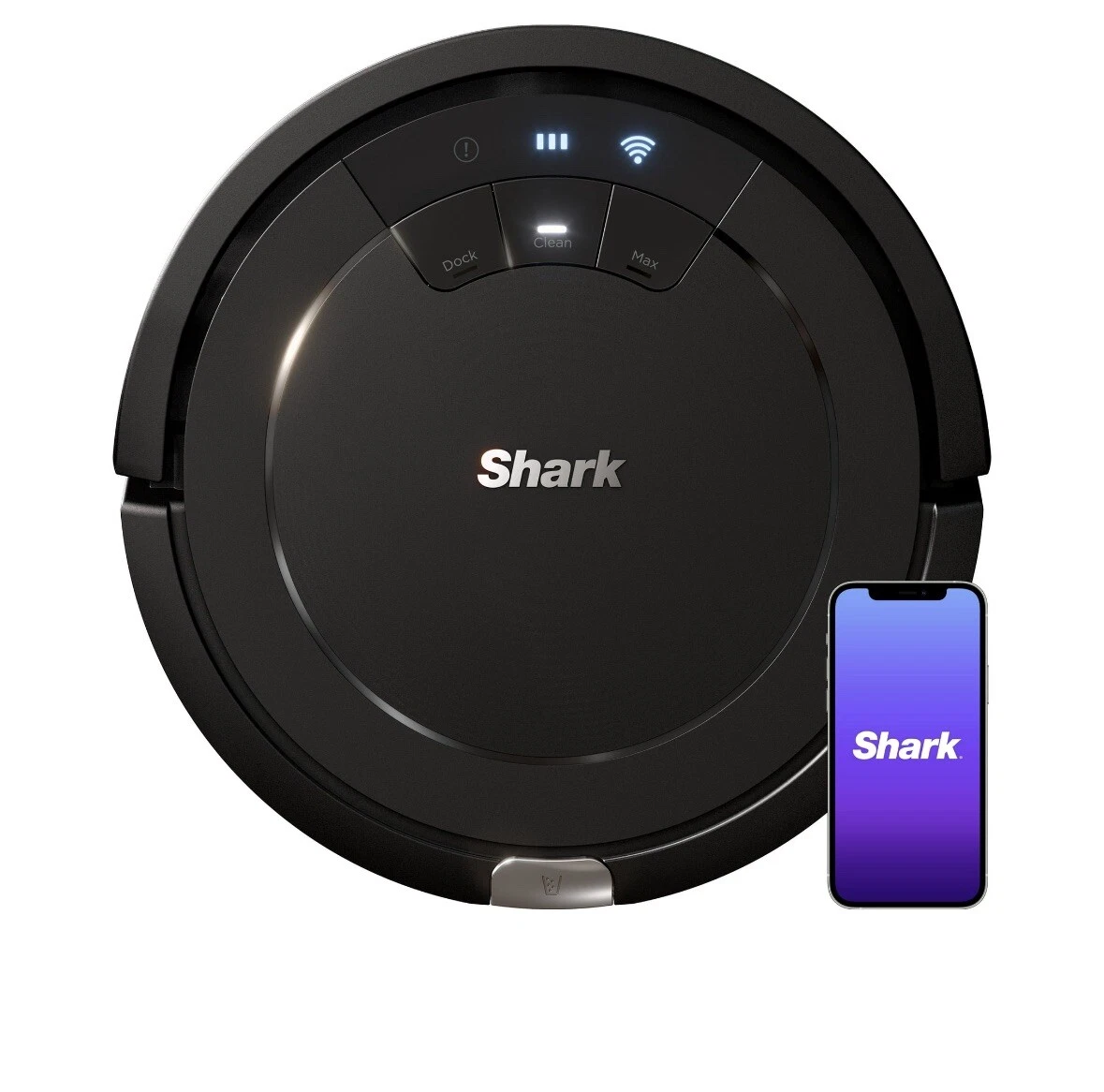 Shark RV754 ION Robot Vacuum - Black **USED NEEDS A VACUUM MOTOR REPLACED**