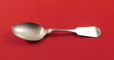 #ad Plain Tip by Whiting Sterling Silver Teaspoon Dated 1877 5 3 4quot; $104.92