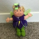 Cabbage Patch Kid Noelle Iris Flower Mini Vintage Doll