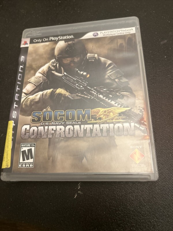 SOCOM U.S. Navy Seals Confrontation PS3 CIB