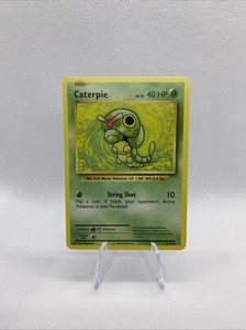 caterpie pokemon card value 2016 CATERPIE 3/108 Common / XY Evolutions 2016 / Basic Pokmon NM (#2)