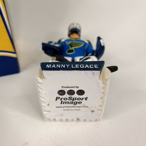 St. Louis Blues Manny Legace Hockey Goalie Figurine - Picture 4 of 9