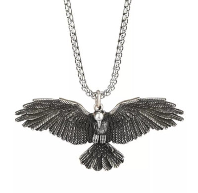 Men's Eagle spreading its wings Necklace Pendant Jewelry Gift Wholesale Chain