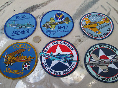 1x Patch WW2 Me 109 / Corsair / Focke Wulf / Junkers / Heinkel / Mustang Yakair