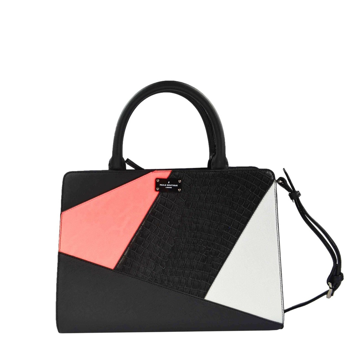 Pink Pauls Boutique London Borse 90s Y2K Vintage Pink Varsity