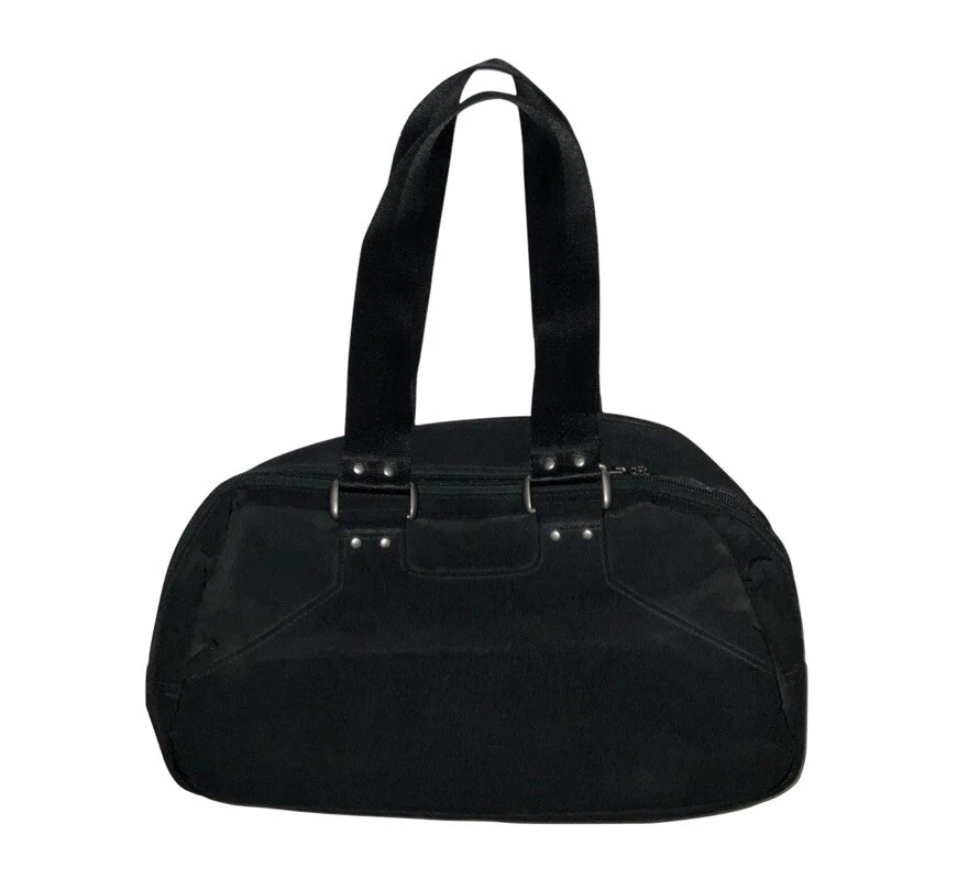 RARO BOLSO DE HOMBRO VINTAGE OAKLEY BOLSILLO NAILON Negro Doble Correa Bolso de Hombro Foto 2 de 4