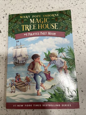 Pirates Past Noon: Magic Tree House Series #4 by Mary Pope Osborne (2017, PB)