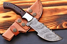 Custom HandMade Damascus Hunting Tracker Knife / Hand Forged Damascus Steel 2867
