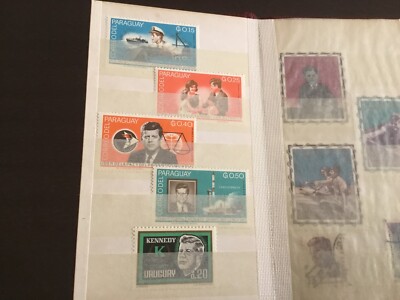 Mini Album. J.F.Kennedy And Other USA Leaders/Presidents. Small Set.