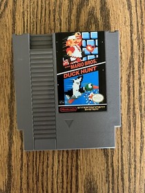 Cartucho Videojuego Nintendo NES Super Mario Bros Duck Hunt