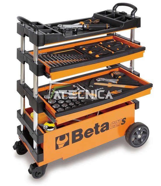 Wagen Mobil Werkzeug Beta Tools C27s Orange Wiederverschliessbare