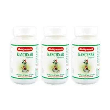 Baidyanath Kanchnar Guggulu 80 TABS X 3 = 240 TABLETS FREE SHIP QUICK DELIVERY