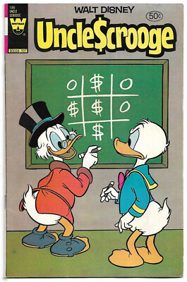 GOLD KEY Walt Disney : Uncle Scrooge #186 (Pete Alvarado) Whitman Var.  (Manning