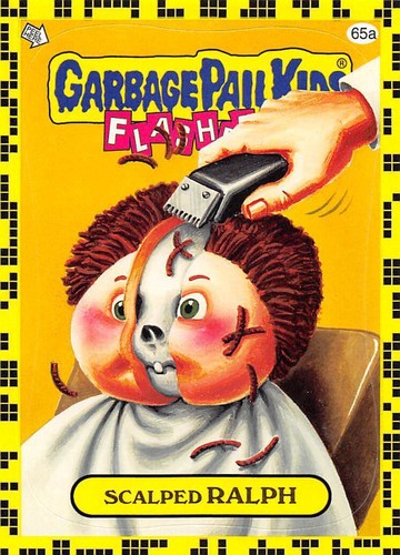 GARBAGE PAIL KIDS 2011 FLASHBACK SERIES 2 PICK-A-CARD YELLOW BASE STICKERS TOPPS - Picture 258 of 321