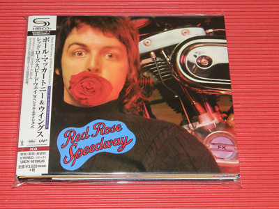 11B 2018 PAUL McCARTNEY & WINGS RED ROSE SPEEDWAY JAPAN ONLY 2 SHM