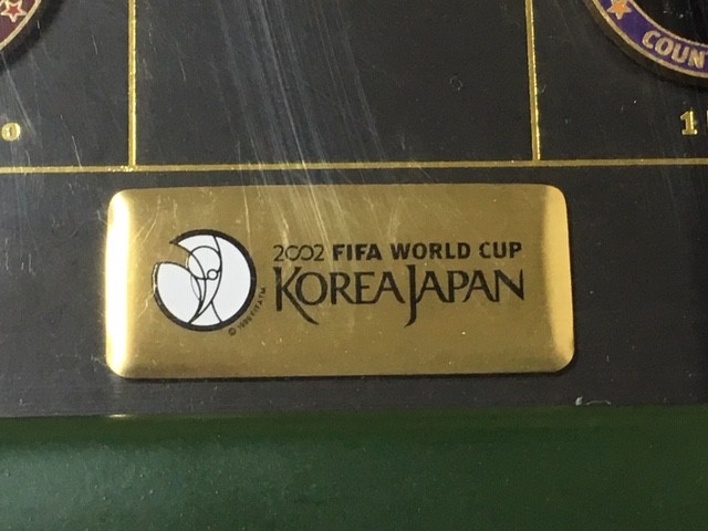 FIFA World Cup 2002 Korea Japan 365 Count Down Pin Badge Set