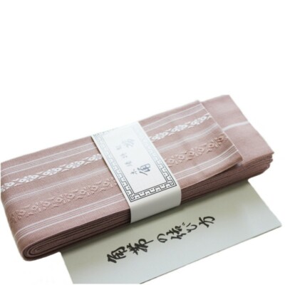 Japanese Traditional KAKU OBI Kimono Belt Cotton 100% Color Variation From Japan