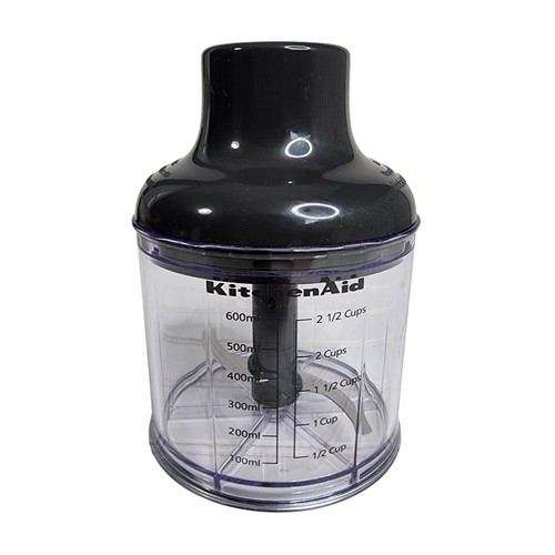 KitchenAid Immersion Hand Blender Food Chopper Attachment Charcoal Grey