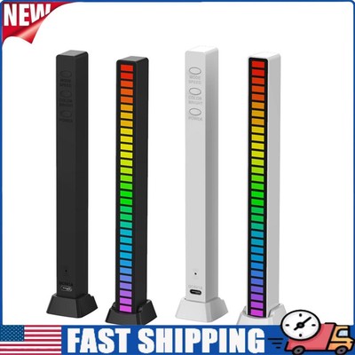 Sound Control Rhythm LED Lamp Strip Music RGB Light Pickup Desktop Decor Props