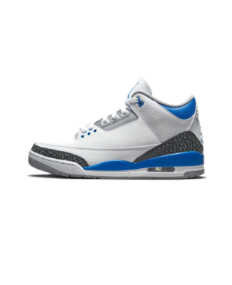 jordan 3 racer blue stock