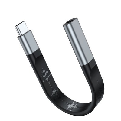 Multiple Device Type C Earphone Adapter Aluminum USB C to 3.5mm Adapter 138mm