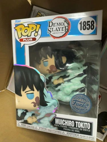 IN HAND Funko Pop! Demon Slayer Muichiro Tokito #1858 with MIST With Protector