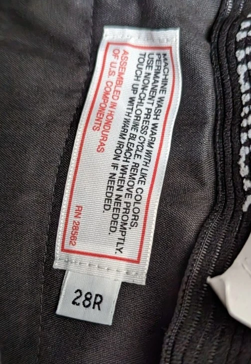 FLYING CROSS Navy Blue Uniform Pants Forestry Firefighter #42280 SIZE 28 New - Image 4 of 4