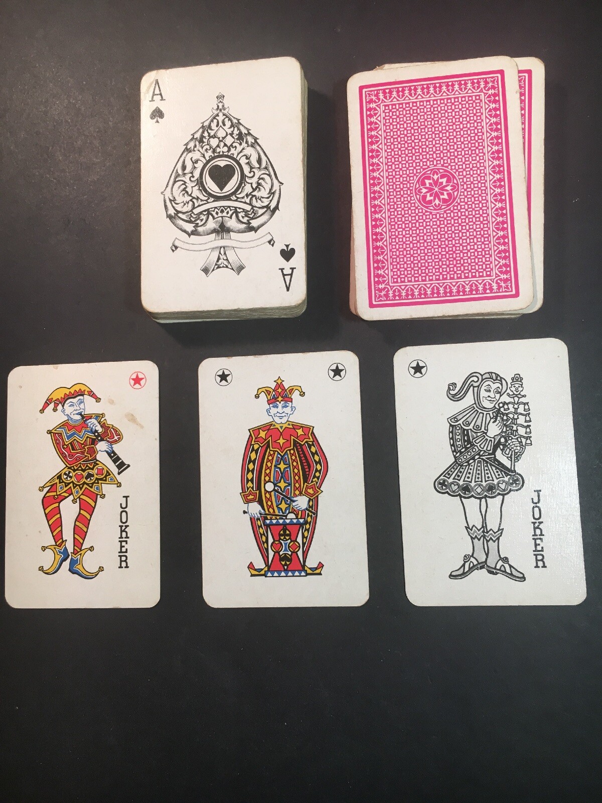 Vintage Linen Playing Cards No. 55 Made In Germany 55 Card Deck Rare eBay