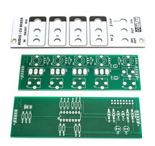 MST 4-Channel Audio / CV Mixer Eurorack PCBs and Panel